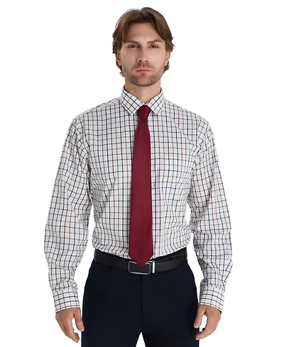 Club Room Men's Windowpane Plaid Shirt, Macy's Exclusive