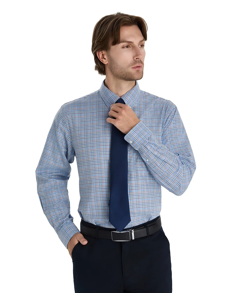 Club Room Men's Fashion Poplin Henry Shirt, Macy's Exclusive