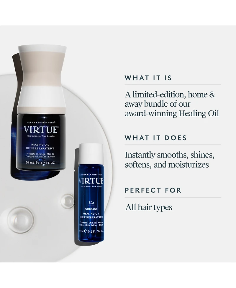 Virtue 2-Pc. Healing Oil Home & Away Set