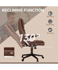 Homcom High-Back Vibration Massage