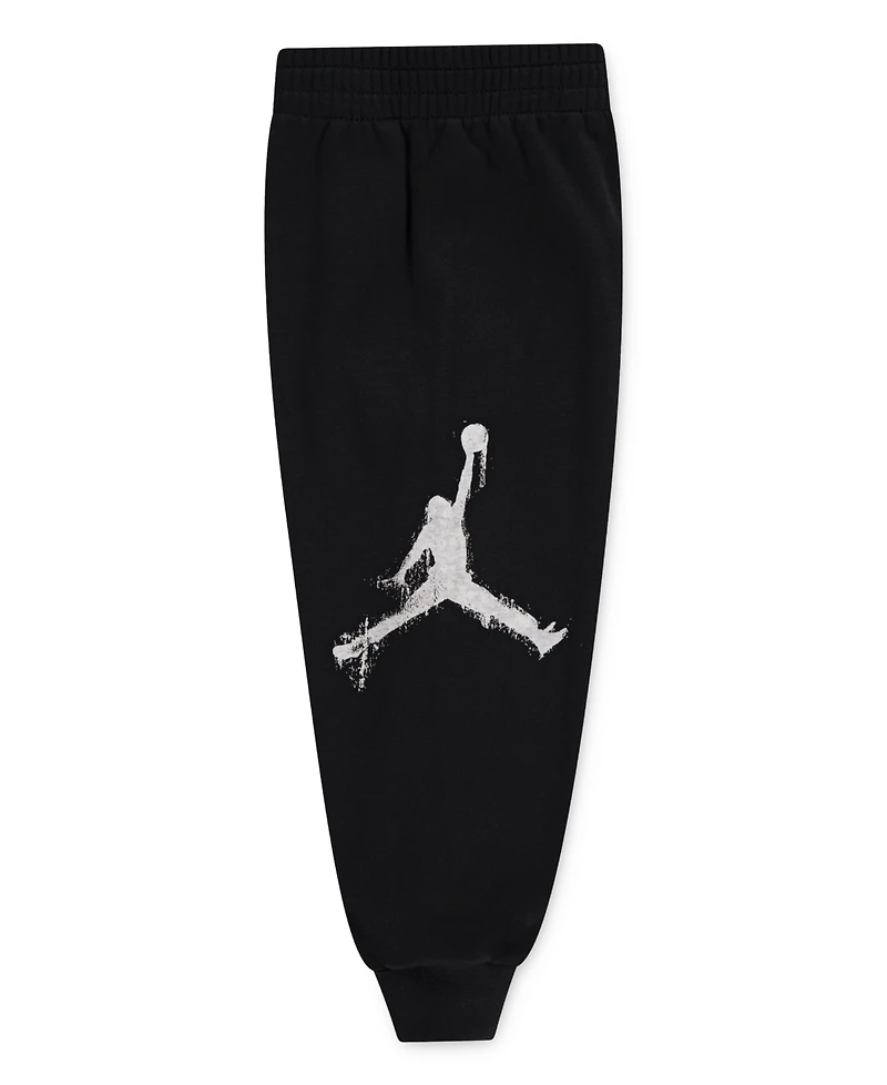 Jordan Toddler Boys 2-Piece Most Valuable Player Jumpman Fleece Pullover Hoodie and Pants Set