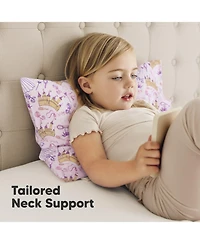 KeaBabies Toddler Pillow with Pillowcase, Small for Sleeping