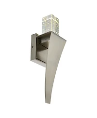 Cwi Lighting 16" Metal Catania Led Integrated Wall Light