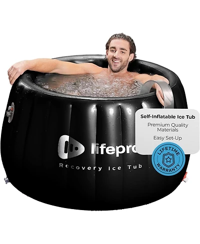 Lifepro Self-Inflatable Portable Ice Bath Tub