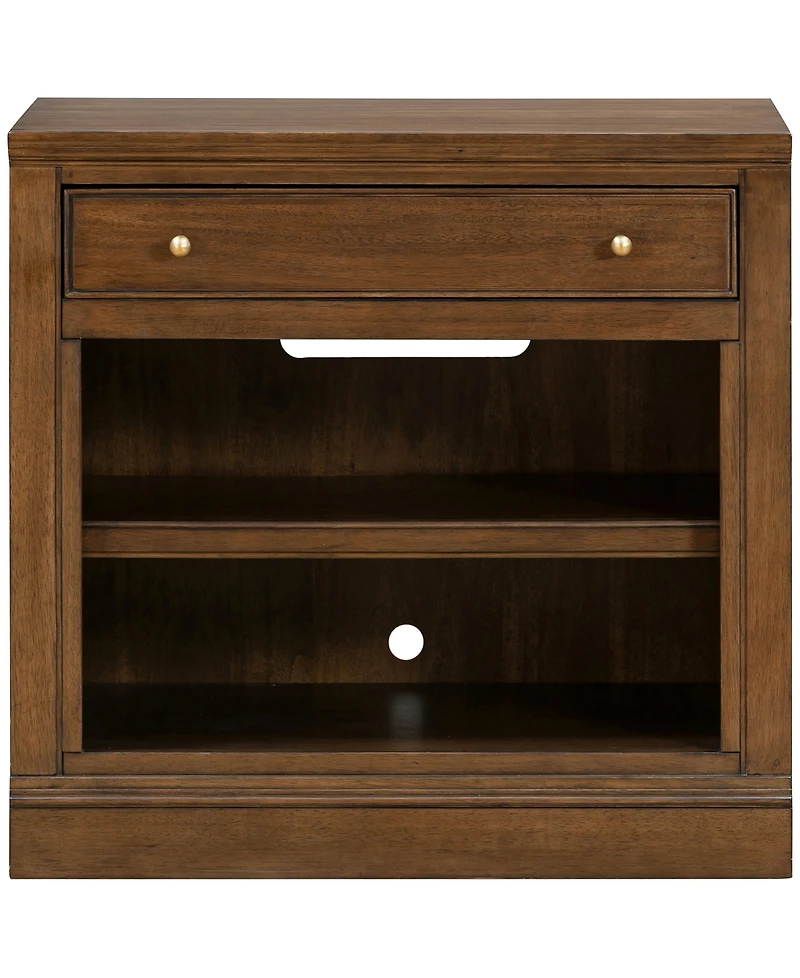 Furniture 31" Wooden Amren Open Base Console with Drawer