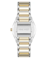 Anne Klein Women's Quartz Easy-to-Read Silver-Tone and Gold-Tone Metal Alloy Watch, 34mm