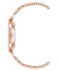 Anne Klein Women's Quartz Contemporary Grey and Two-Tone Metal Alloy Watch, 35mm