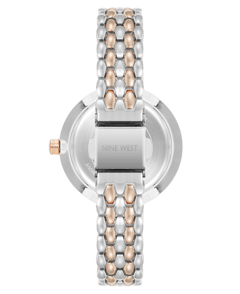 Anne Klein Women's Quartz Contemporary Silver-Tone Metal Alloy Watch
