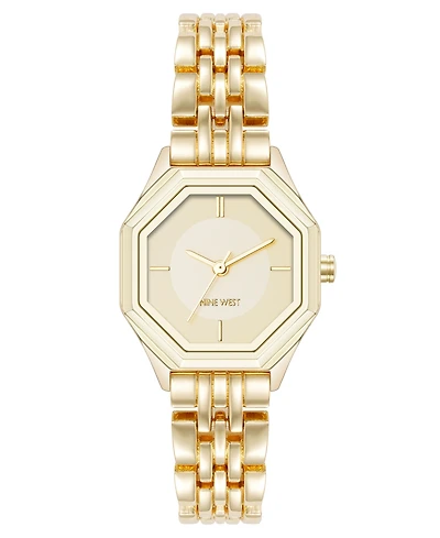 Anne Klein Women's Quartz Exquisite Gold-Tone Metal Alloy Watch, 28mm