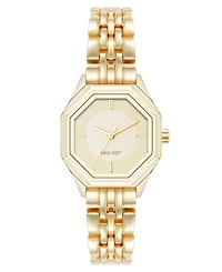 Anne Klein Women's Quartz Exquisite Gold-Tone Metal Alloy Watch, 28mm