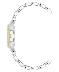 Anne Klein Women's Quartz Exquisite Silver-Tone and Gold-Tone Metal Alloy Watch, 28mm