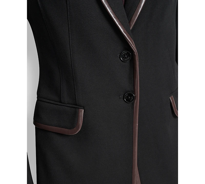Dkny Women's Two-Button Ponte Jacket