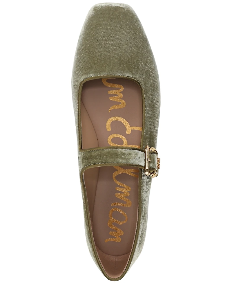 Sam Edelman Women's Michaela Buckled Mary Jane Flats