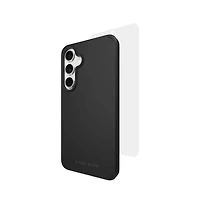Case-Mate Protection Pack Tough Case and Glass Screen Protector for Samsung Galaxy S24 Fe-Black