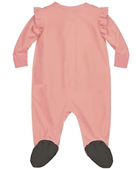 Disney Baby Girls Minnie Mouse Sleep and Play Coverall Set