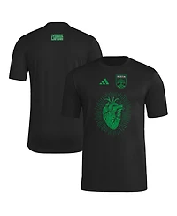 Adidas Men's Black Austin Fc 2025 Jersey Hook Aeroready T-Shirt