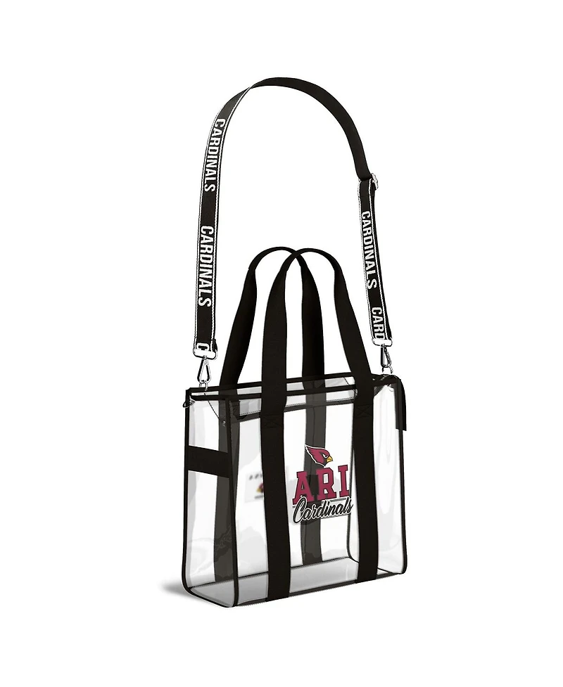 Wear by Erin Andrews Arizona Cardinals Stadium with Team Color Trim Tote Bag