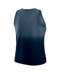 Wear by Erin Andrews Women's Navy Seattle Seahawks Ombre Tank Top