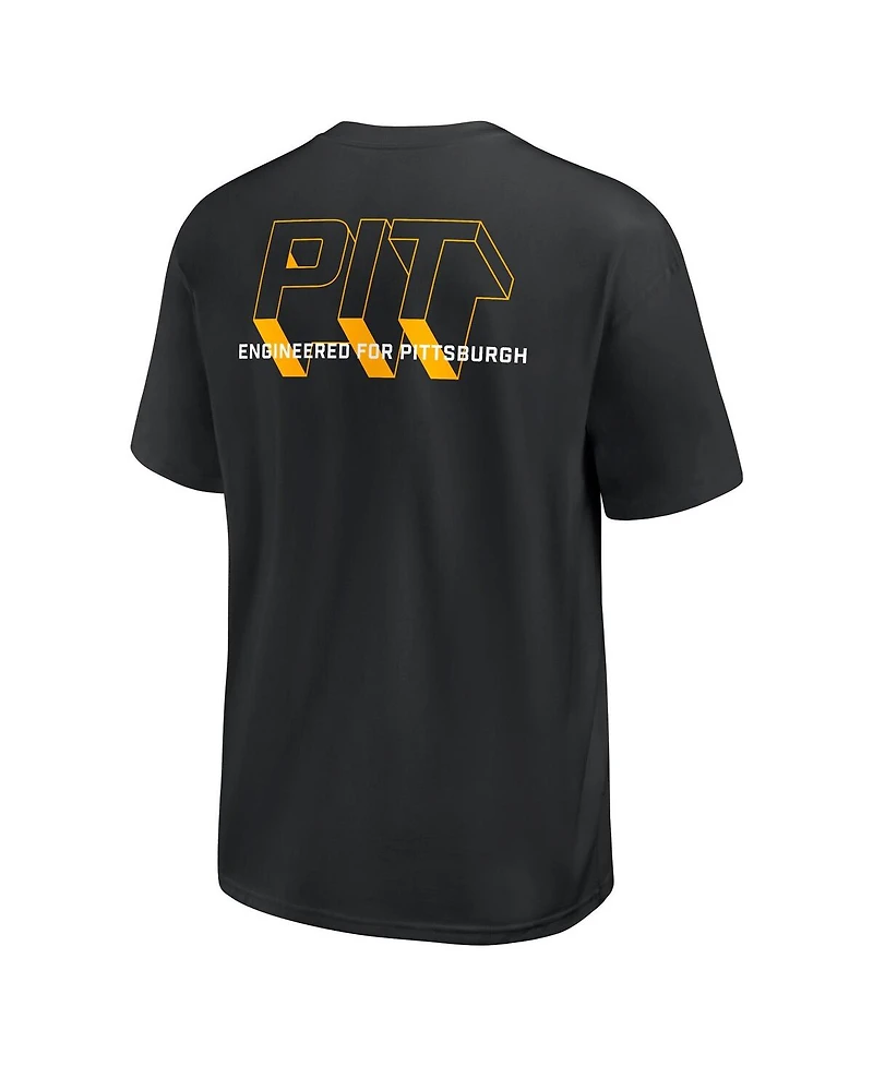 Nike Men's Black Pittsburgh Steelers Dominate the Game Essential Max90 T-Shirt