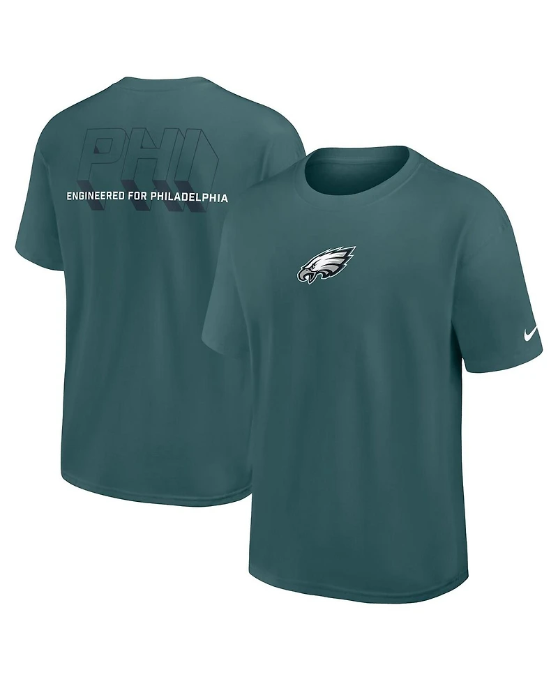 Nike Men's Midnight Green Philadelphia Eagles Dominate the Game Essential Max90 T-Shirt