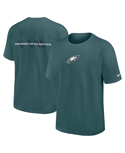 Nike Men's Midnight Green Philadelphia Eagles Dominate the Game Essential Max90 T-Shirt