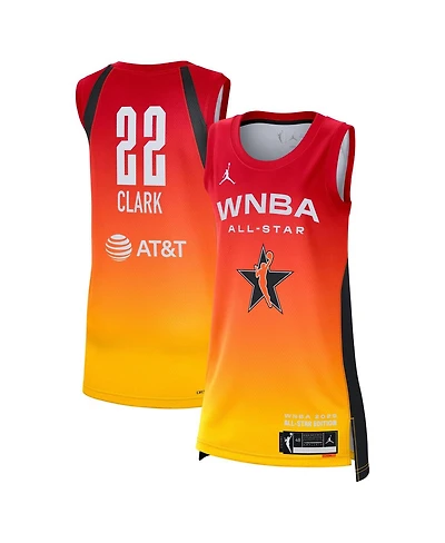 Jordan Men's and Women's Caitlin Clark Orange 2025 Wnba All-Star Game Explorer Edition Victory Player Jersey