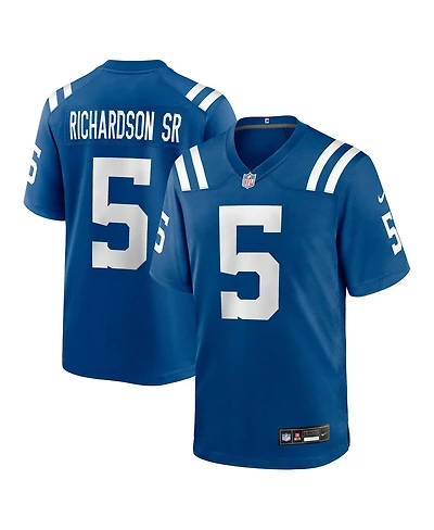 Nike Men's Anthony Richardson Sr. Royal Indianapolis Colts Team Game Jersey