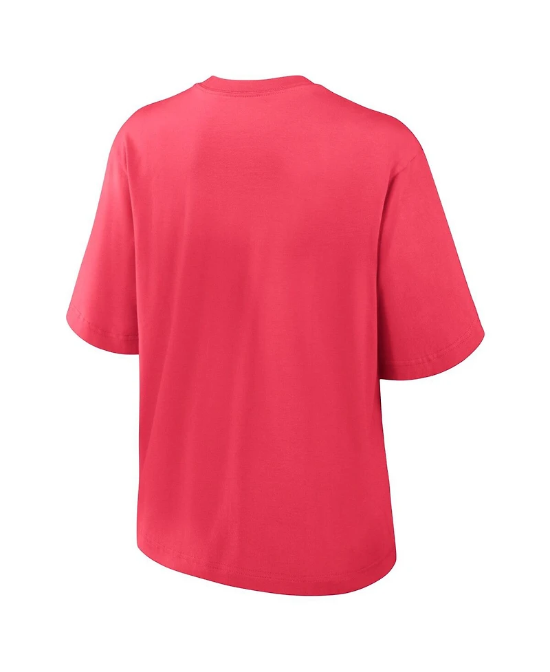 Nike Women's Red Kansas City Chiefs Glory Arch Boxy T-Shirt
