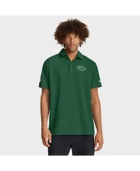 Nike Men's Green New York Jets Sideline City Pride Woven Performance Polo Shirt