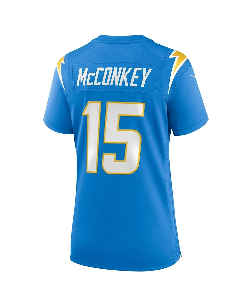 Nike Women's Ladd McConkey Powder Blue Los Angeles Chargers Game Jersey