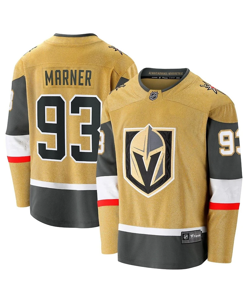Fanatics Men's Mitch Marner Gold Vegas Golden Knights Home Breakaway Jersey