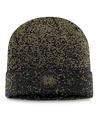 Top of the World Men's Olive/Black South Carolina Gamecocks Cuffed Knit Two-Tone Hat