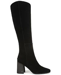 Circus Ny by Sam Edelman Women's Billie Wide-Calf Knee-High Block-Heel Dress Boots