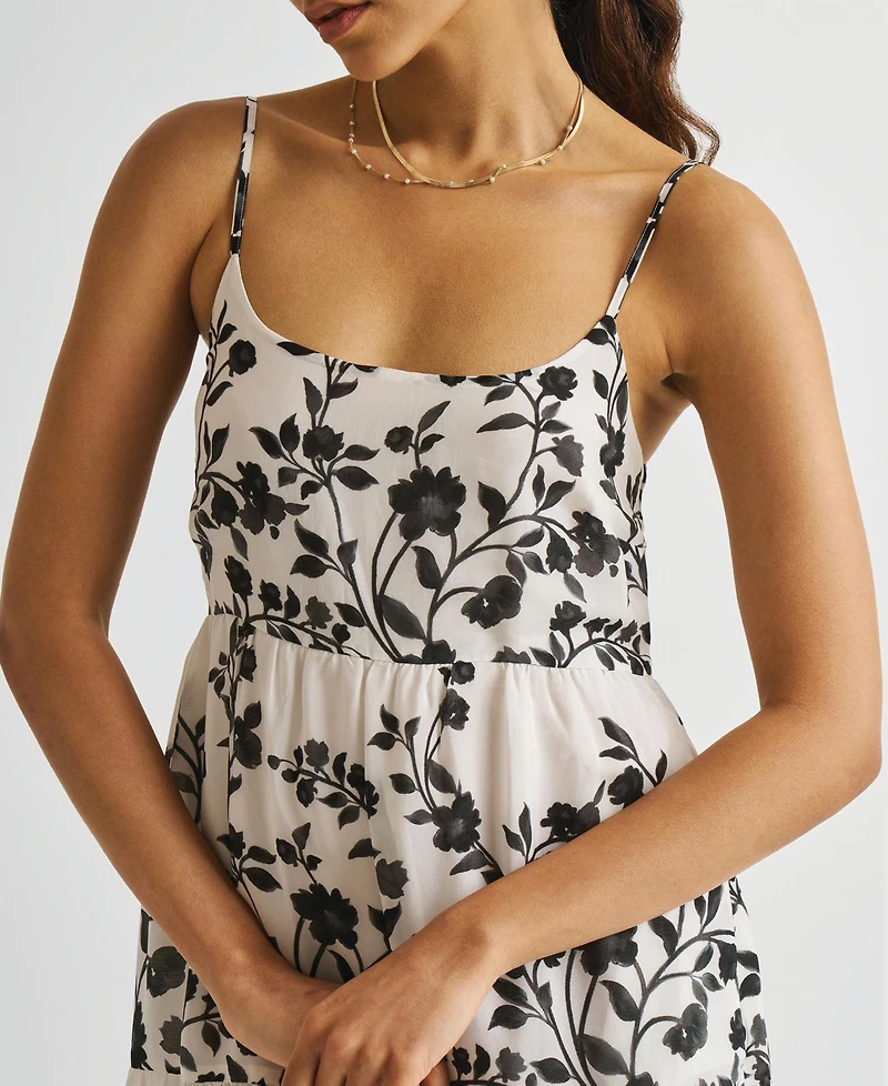 Reistor Women's Strappy Tiered Maxi Dress