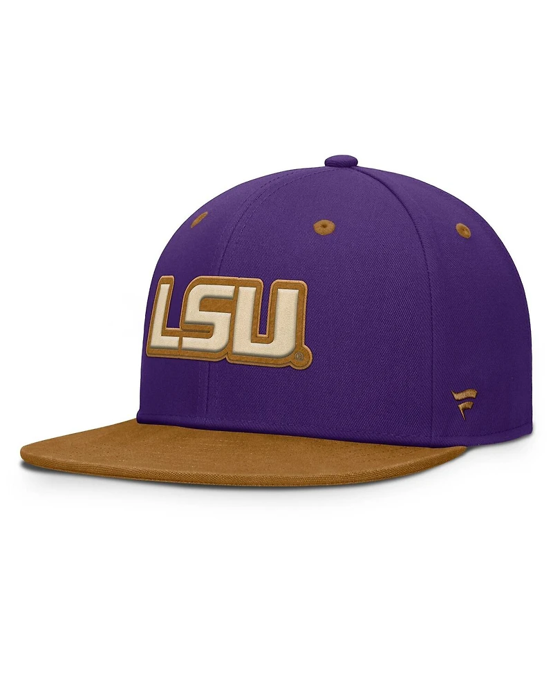 Fanatics Men's Purple/Brown Lsu Tigers Noboa Fitted Hat