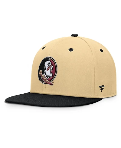 Fanatics Men's Khaki/Black Florida State Seminoles Balance Fitted Hat