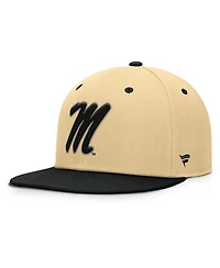 Fanatics Men's Khaki/Black Ole Miss Rebels Balance Fitted Hat
