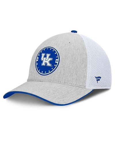 Fanatics Men's Heather Gray/White Kentucky Wildcats Trigger Flex Hat