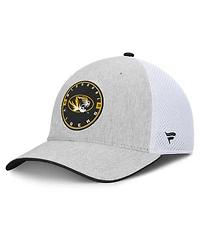 Fanatics Men's Heather Gray/White Missouri Tigers Trigger Flex Hat