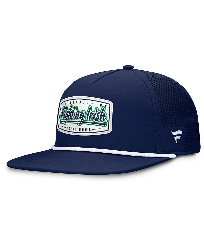 Fanatics Men's Navy Notre Dame Fighting Irish Expedition Rope Adjustable Hat