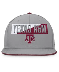 Fanatics Men's Gray Texas A M Aggies Duo Snapback Hat
