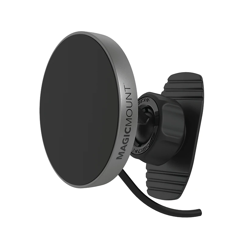 Scosche MagicMount Pro Qi2 Wireless Charger Dash/Vent Mount-Black