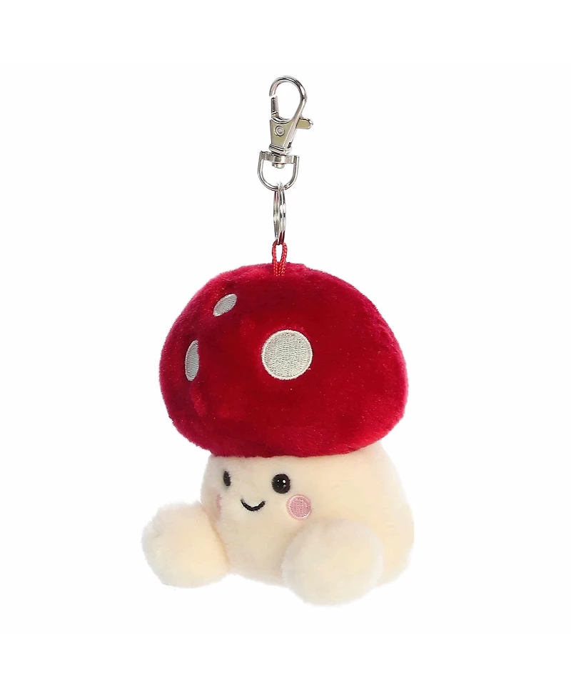 Aurora Mini Amanita Mushroom Palm Pals Adorable Clip-On Red 4"