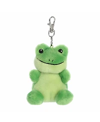 Aurora Mini Ribbits Frog Palm Pals Adorable Clip-On Green 4"