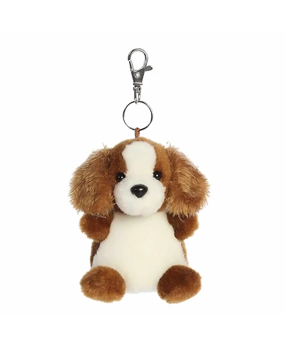 Aurora Mini Lady Spaniel Palm Pals Adorable Clip-On Brown 4"