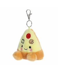 Aurora Mini Peppa Pizza Slice Palm Pals Adorable Clip-On Yellow 4"