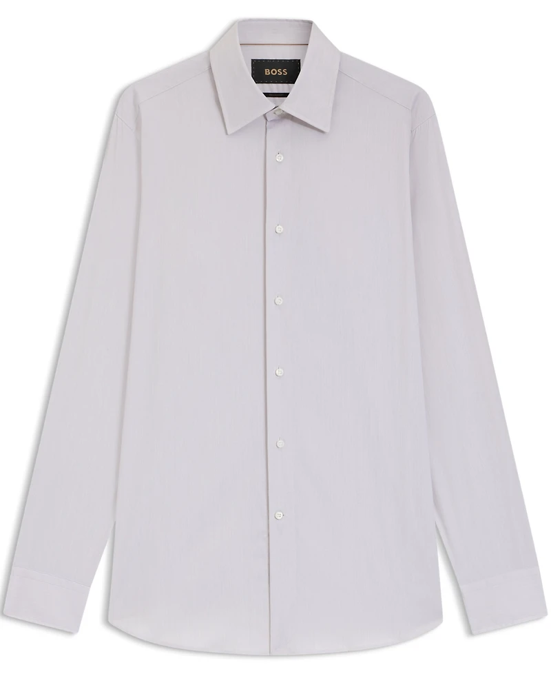 Boss by Hugo Men's Italian-Made Cotton Blend Dress Shirt
