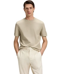 Boss by Hugo Men's Regular-Fit Structured Cotton T-Shirt