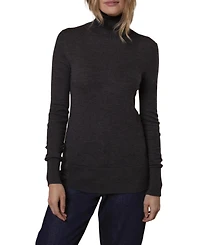 Celtic & Co. Women's Merino Roll Neck Fitted Sweater