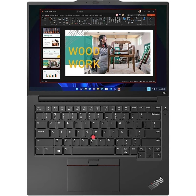 Lenovo ThinkPad E14 G5 Laptop (Intel i7-1355U 10-Core, 24GB Ram, 256GB Ssd, Intel Iris Xe, 14.0" 60 Hz (1920x1200),Bt, Black, Win 11 Pro)
